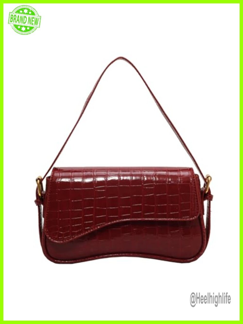 Hobo Shoulder Bag Crossbody Vegan Leather Purse Retro Clutch Women